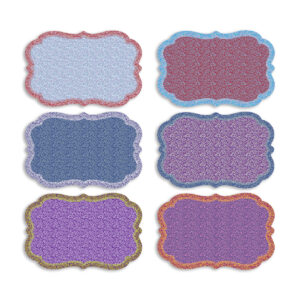 Tovagliette Americane Artemisia – Set Completo