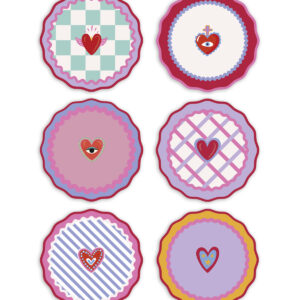 Tovagliette Tonde Beatate – Set Completo