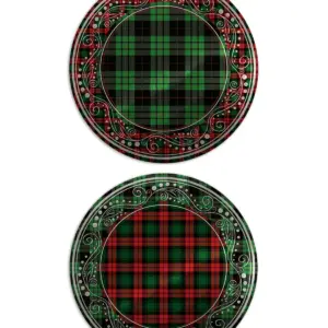 Sottopiatti Metal Christmas Rock – Set Completo