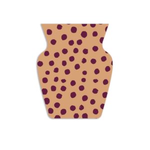 Dressy Pot a Pois Bordeaux e Arancio – Big