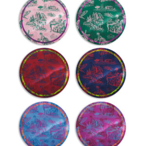 Sottopiatti Metal Toile – Set Completo