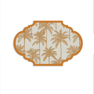 Tovaglietta Americana Palmera – Arancione