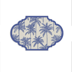 Tovaglietta Americana Palmera – Blu