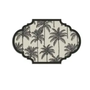 Tovaglietta Americana Palmera – Nera
