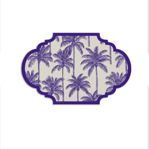 Tovaglietta Americana Palmera – Viola