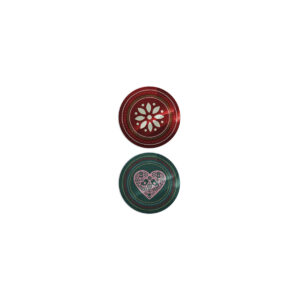 Sottobicchieri Metal Plodn – Set 2 pezzi