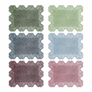 Tovagliette Americane Aurora Denim – Set Completo