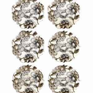 Tovagliette Tonde Pixie – Set Completo