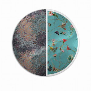 Sottopiatto Metal Florecido – Romantic Blue