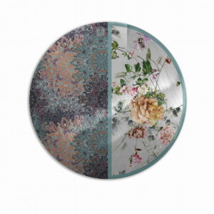 Sottopiatto Metal Florecido – Romantic White