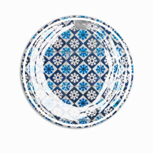 Sottopiatto Metal Mémoire – Santorini