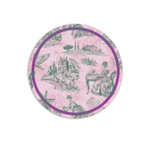 Tovaglietta Tonda Toile – Pink