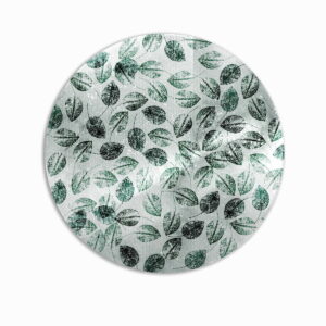 Sottopiatto Metal Foliage – Plum