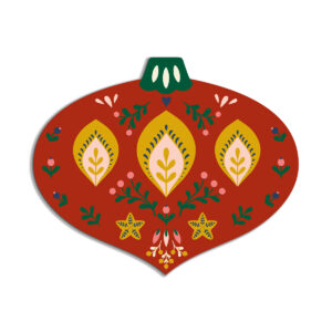 Tovaglietta Americana Jingle – Pallina Rossa