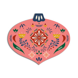 Tovaglietta Americana Jingle – Pallina Rosa