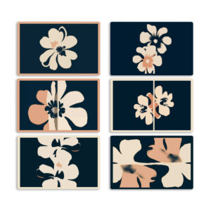 Tovagliette Americane Pop Bloom – Set Completo