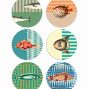 Tovagliette Tonde Marea – Set Completo